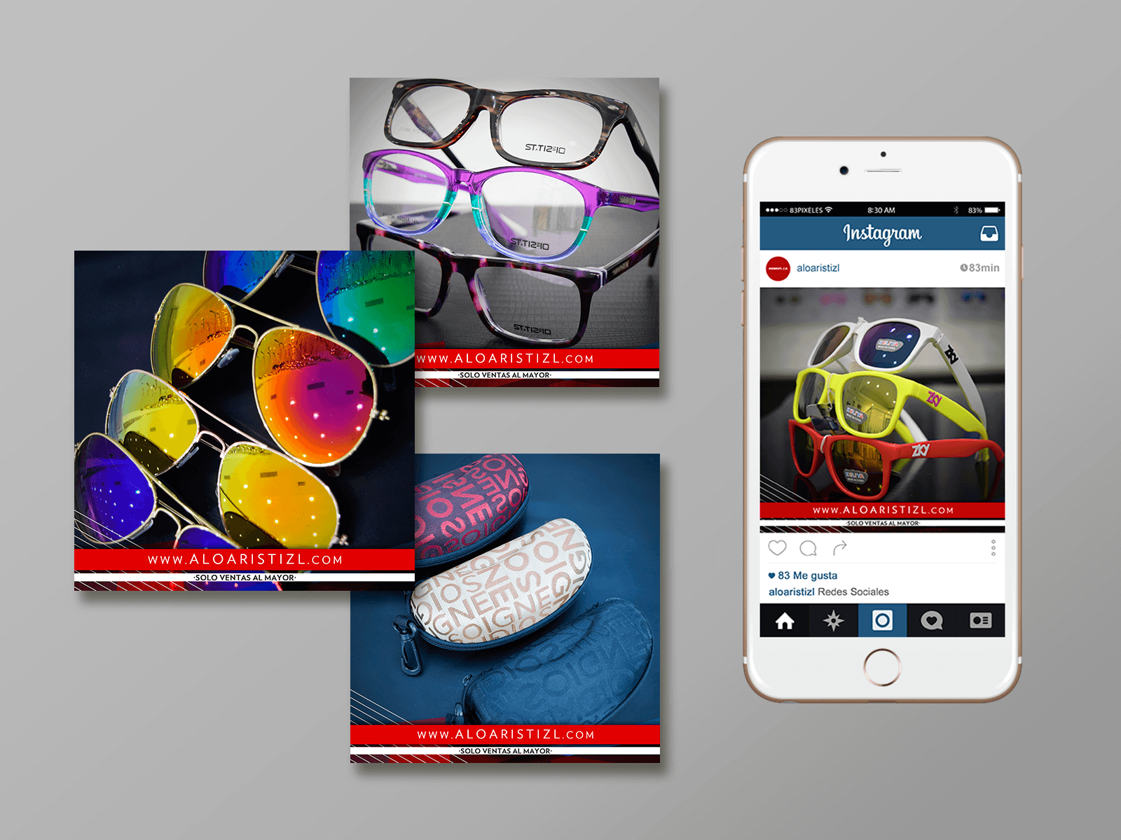 83pixeles | Aloaristi, S.A. | Manejo de Redes Sociales en Panamá