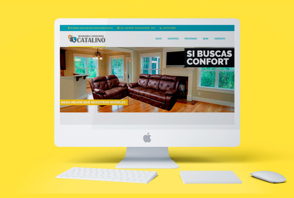 83pixeles | Mueblería y Financiera Catalino | Diseño Web Adaptativo en Panamá