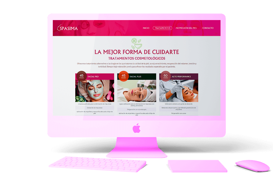 83pixeles | Spasima | Diseño web adaptativo en WordPress