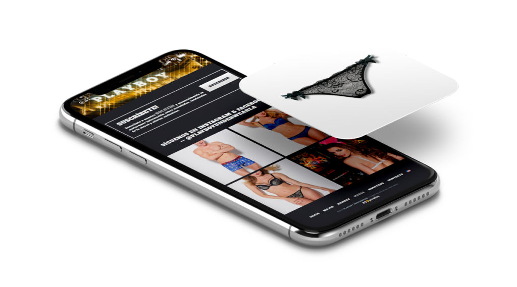 83pixeles | Playboy Underwear | Diseño responsive en Wordpress | Colón, Panamá