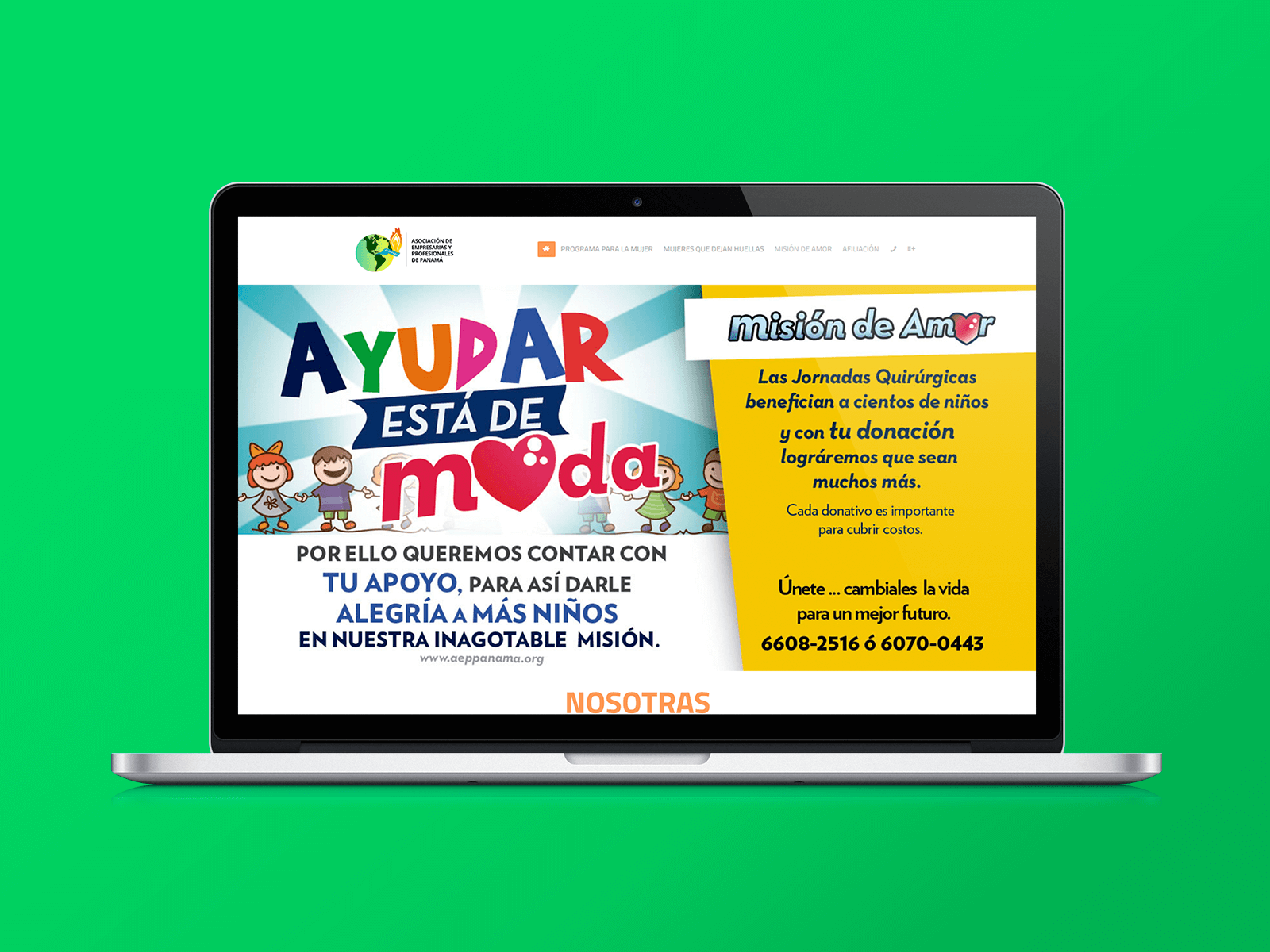 83pixeles | Asociación de Empresarias y Profesionales de Panamá | Diseño Web Responsive en Panamá
