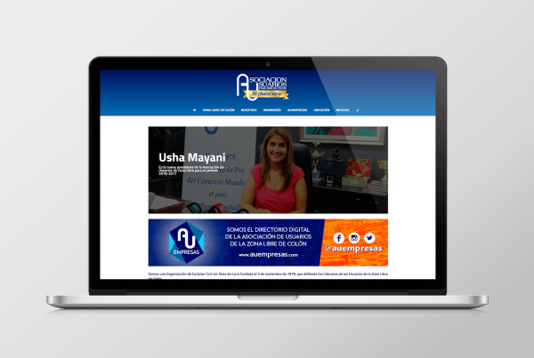 83pixeles | Asociación de Usuarios de la Zona Libre de Colón | Diseño Web Responsive en Panamá