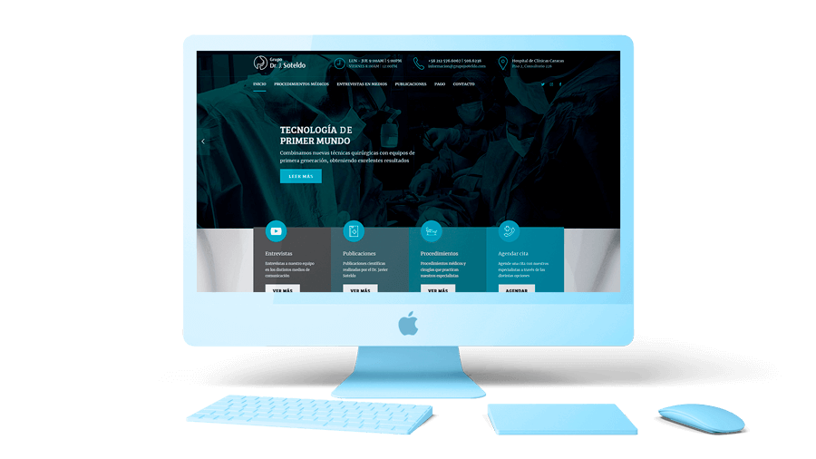 83pixeles | Grupo J Soteldo | Diseño web responsive adaptativo