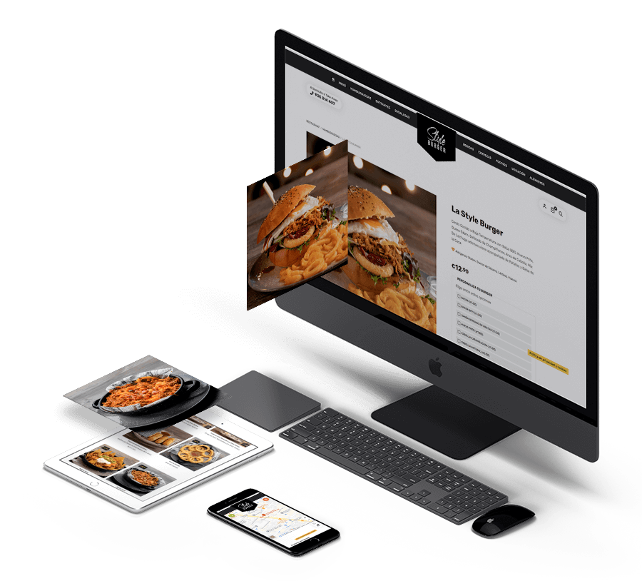83pixeles | Style Burger | Diseño web adaptativo en WordPress | Sabadell, España